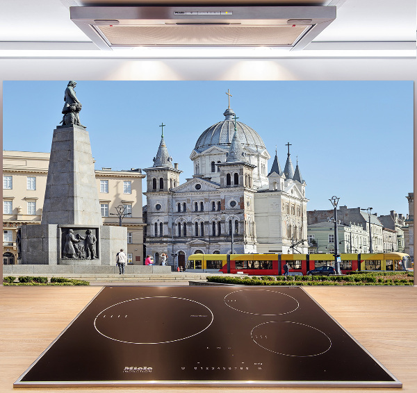 Küchen wandpaneel Freiheitsplatz Łódź