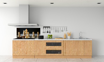 Platte für Küchenrückwand Schach