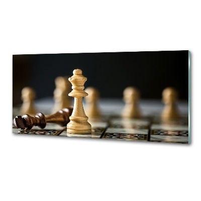 Platte für Küchenrückwand Schach