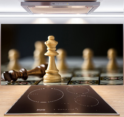 Platte für Küchenrückwand Schach