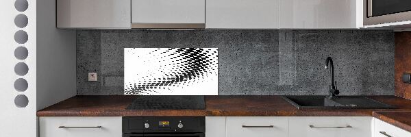 Glasrückwand für die küche Geometrischer Hintergrund