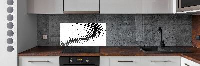 Glasrückwand für die küche Geometrischer Hintergrund