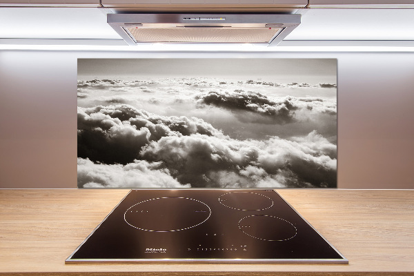 Platte für Küchenrückwand Wolken aus der Vogelperspektive