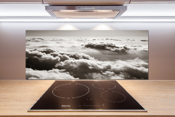 Platte für Küchenrückwand Wolken aus der Vogelperspektive