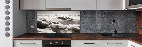 Platte für Küchenrückwand Wolken aus der Vogelperspektive