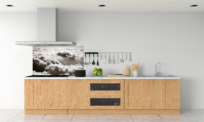 Platte für Küchenrückwand Wolken aus der Vogelperspektive