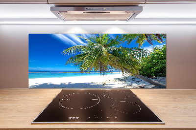 Küchen wandpaneel Tropischer Strand