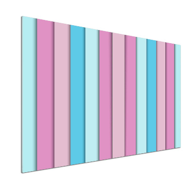 Küchen wandpaneel Bunte Streifen