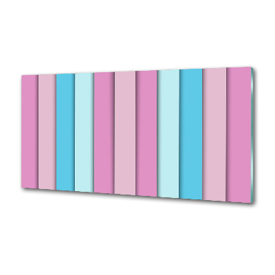 Küchen wandpaneel Bunte Streifen