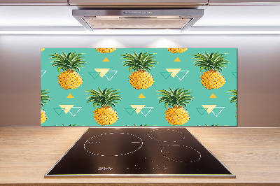 Platte für Küchenrückwand Ananas