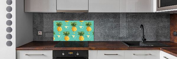 Platte für Küchenrückwand Ananas