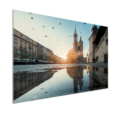 Glasrückwand für die küche Krakau, Polen