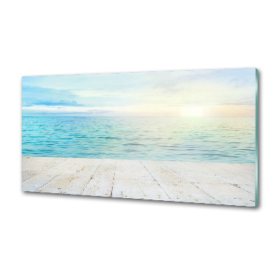 Platte für Küchenrückwand Meer