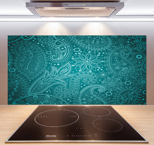 Glasrückwand für die küche Ornamente