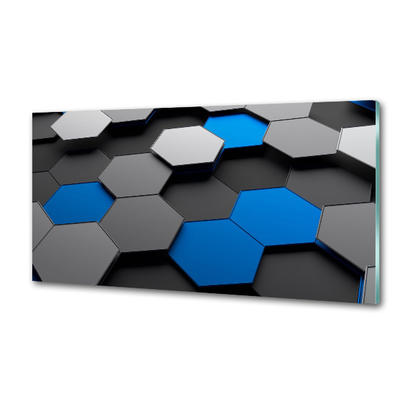 Küchen wandpaneel 3D-Abstraktion