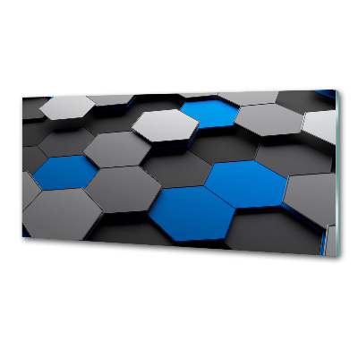 Küchen wandpaneel 3D-Abstraktion