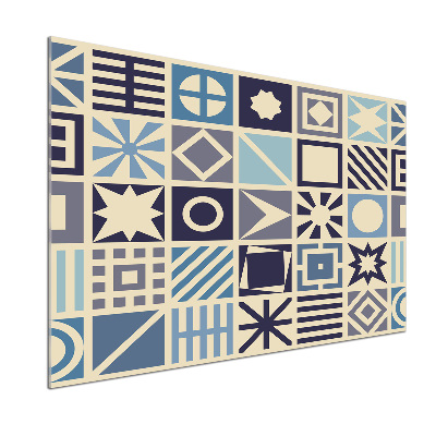 Küchen wandpaneel Geometrischer Hintergrund