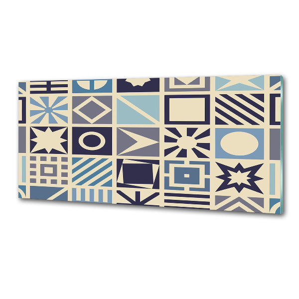 Küchen wandpaneel Geometrischer Hintergrund