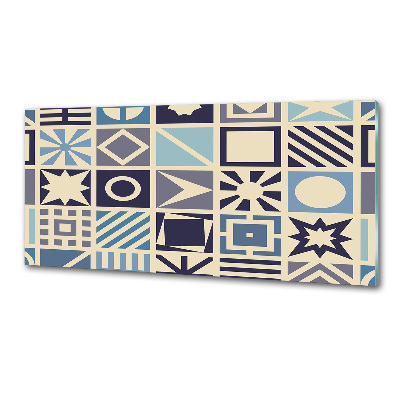 Küchen wandpaneel Geometrischer Hintergrund