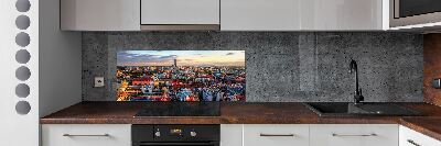 Küchen wandpaneel Panorama von Breslau