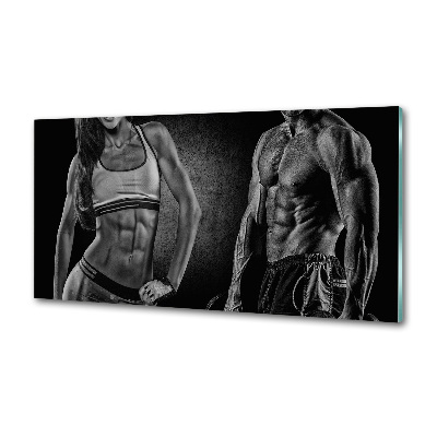 Küchen wandpaneel Muskelaufbau