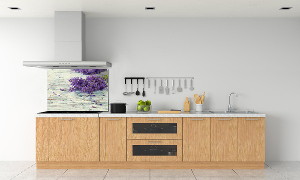 Platte für Küchenrückwand Lavendel