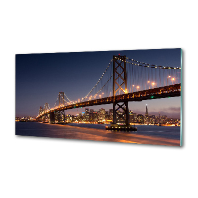 Platte für Küchenrückwand San Francisco Brücke