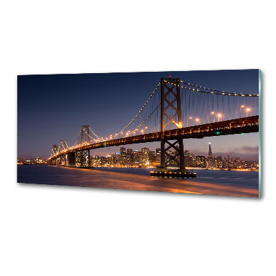 Platte für Küchenrückwand San Francisco Brücke