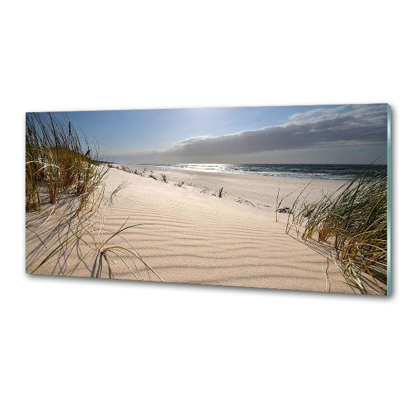 Glasrückwand für die küche Strand von Mrzeżyno