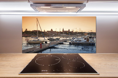 Platte für Küchenrückwand Stettin, Polen