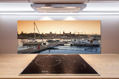 Platte für Küchenrückwand Stettin, Polen