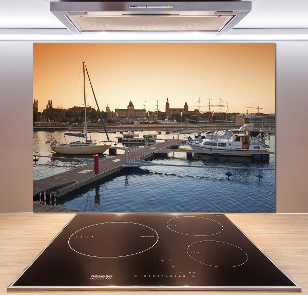 Platte für Küchenrückwand Stettin, Polen