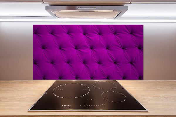 Glasrückwand für die küche Samtwand