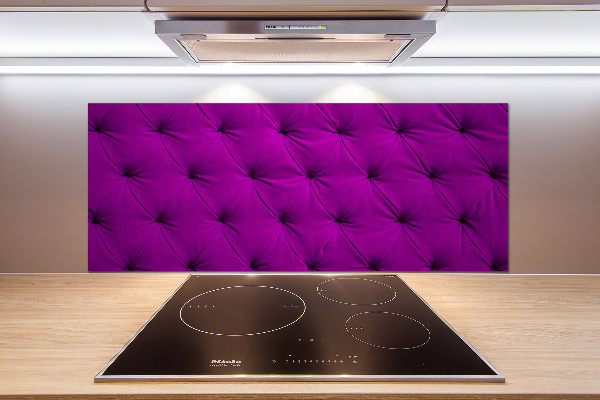 Glasrückwand für die küche Samtwand