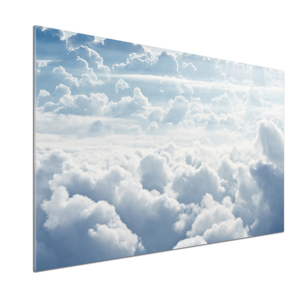 Platte für Küchenrückwand Wolken aus der Vogelperspektive
