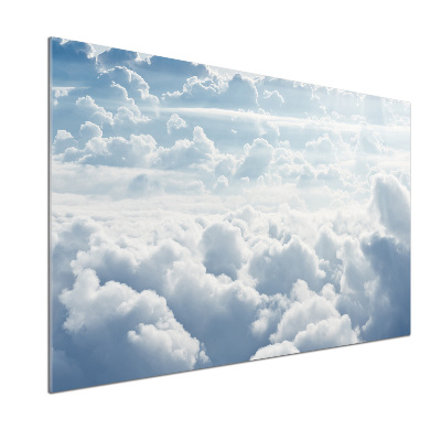 Platte für Küchenrückwand Wolken aus der Vogelperspektive