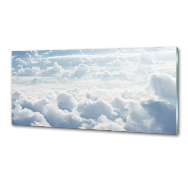 Platte für Küchenrückwand Wolken aus der Vogelperspektive