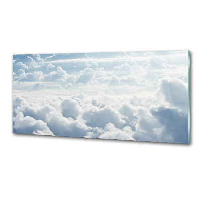 Platte für Küchenrückwand Wolken aus der Vogelperspektive