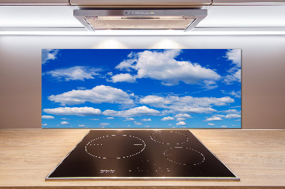 Küchen wandpaneel Wolken am Himmel