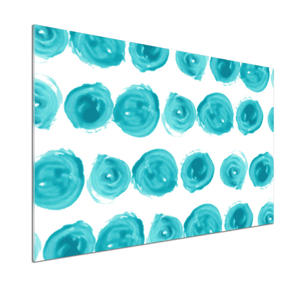 Glasrückwand für die küche Punkte