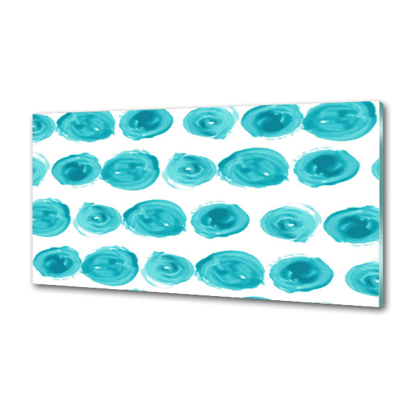 Glasrückwand für die küche Punkte