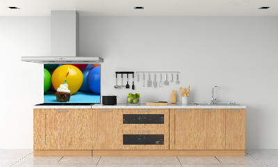 Küchen wandpaneel Geburtstagscupcake