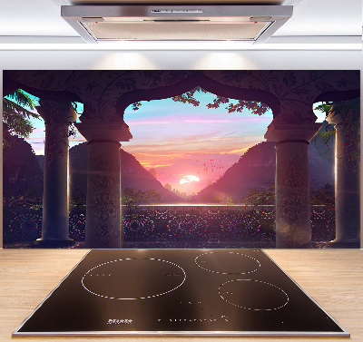 Platte für Küchenrückwand Östliche Architektur