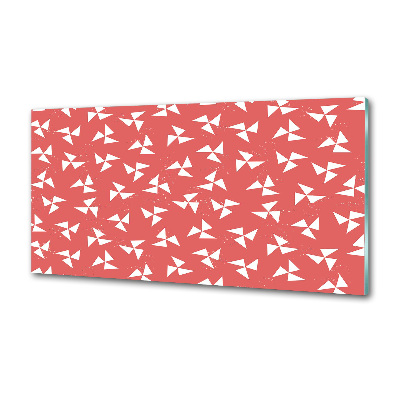 Platte für Küchenrückwand Geometrischer Hintergrund