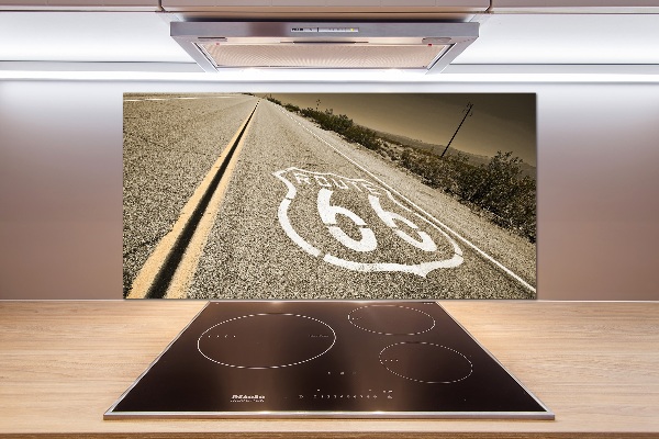 Küchen wandpaneel Straße in Kalifornien