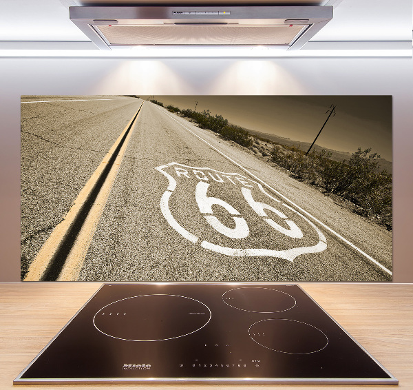 Küchen wandpaneel Straße in Kalifornien