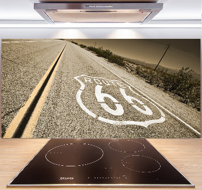 Küchen wandpaneel Straße in Kalifornien