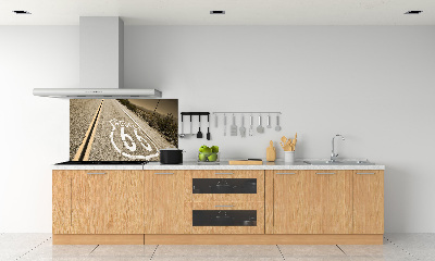 Küchen wandpaneel Straße in Kalifornien