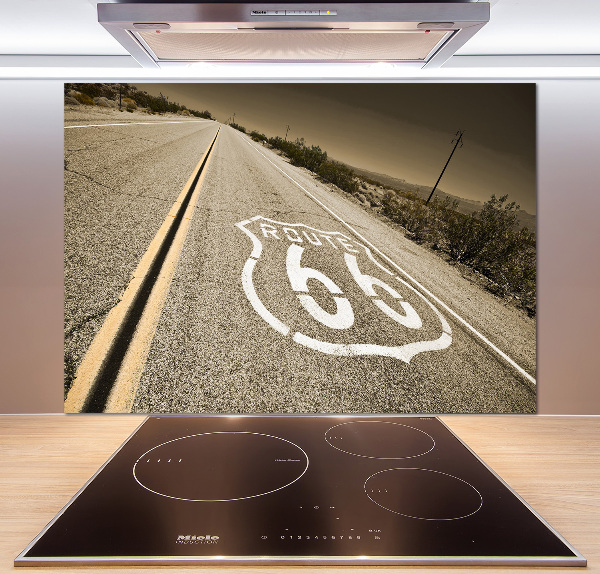 Küchen wandpaneel Straße in Kalifornien