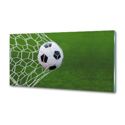 Platte für Küchenrückwand Der Ball ist im Tor